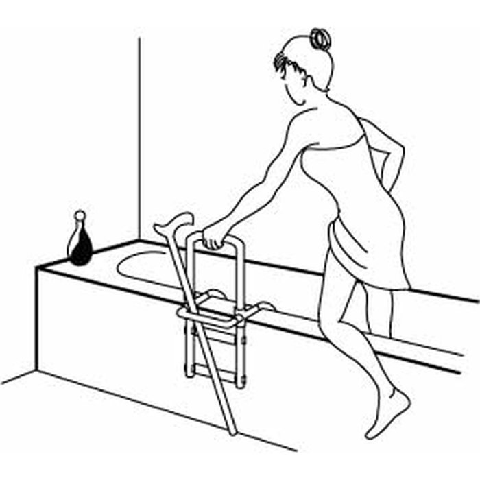 Poignée de Sécurité pour Salles de Bains Lifetime 22,5 x 51,5 cm