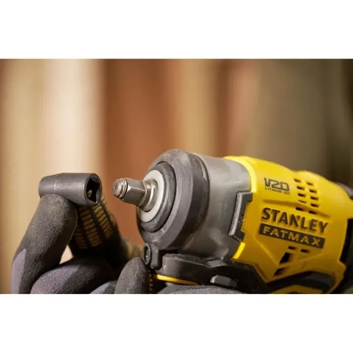 STANLEY FATMAX Boulonneuse à chocs sans fil 18V SFMCF910B-XJ - Brushless, couple max 224 Nm, 2800 tr/min - sans batterie