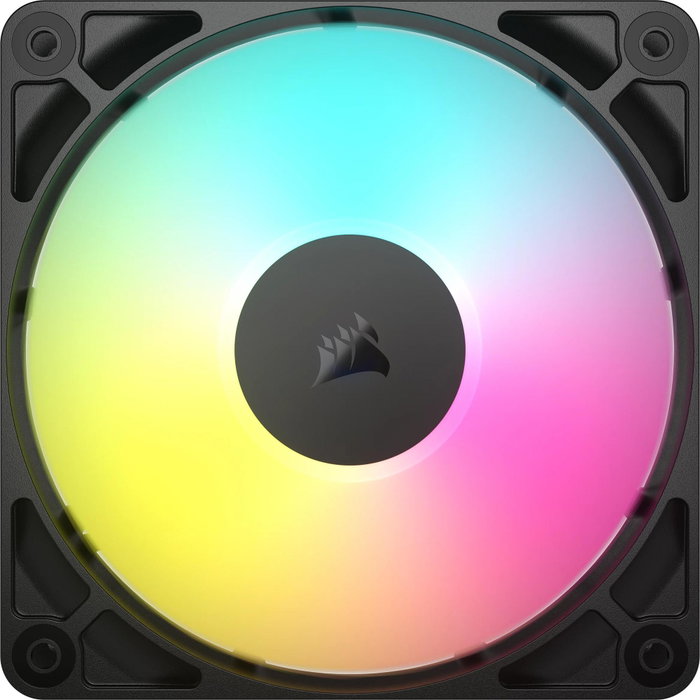 Corsair RS120 ARGB Pack de 3 ventilateurs, Noir