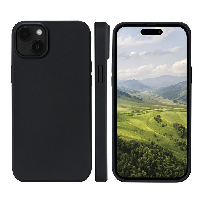 dbramante1928 Nuuk Écologique - Coque de Protection pour iPhone 15 Plus, Noir, en Plastique Recyclé