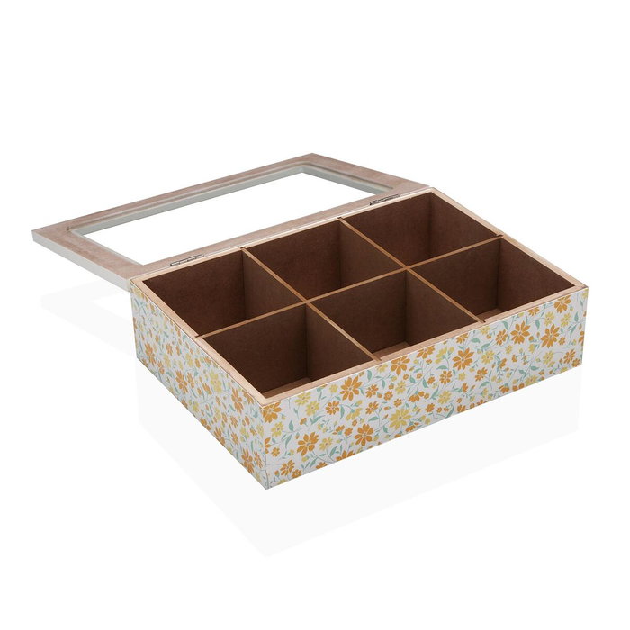 Boîte à bijoux Versa Bois 17 x 7 x 24 cm