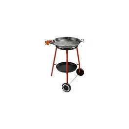 Garcima Set paella Andreu - Plat poli Ø 46 cm et Réchaud 40 cm