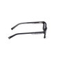 Timberland TB00015 POLARISÉ 02D - Lunettes de soleil polarisées rectangulaires pour enfants - Verre 53 mm, branches 140 mm, pont 13 mm - Noir