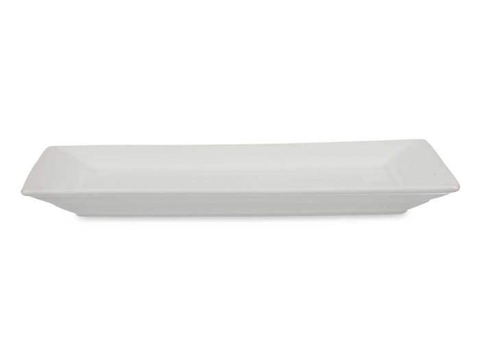 Vessia Bandeja Rectangular en Porcelana Blanca 37 x 27 cm (Set de 8) Vessia Bandeja Rectangular en Porcelana Blanca 37 x 27 cm (Set de 8)