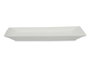Vessia Bandeja Rectangular en Porcelana Blanca 37 x 27 cm (Set de 8)