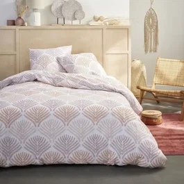 Today Parure de lit 2 personnes Sunshine 16.16, 240 x 260 cm, Housse de couette + 2 taies, 100% Coton imprimé, OEKO-TEX