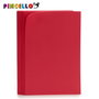 PINCELLO Jeu de 10 feuilles de mousse EVA rouge 20x30cm