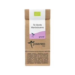 JOSENEA Thé vert avec menthe poivrée sachet 50g