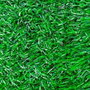 Faura Haie artificielle PVC bicolore verte feuilles larges 1,5 x 3 m
