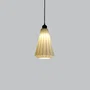 Lampe Suspendue Lindor Blanc/Fushia Noir, Câble Noir - Design Moderne et Écologique, Compatible LED E27