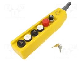 SPAMEL PKS-6 Cassette de pilotage avec 6 boutons