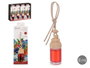 Acorde Désodorisant Voiture Fruits Rouges 8 ml Verre Bois Rouge 2.5x6x2.5 cm (Set de 24)