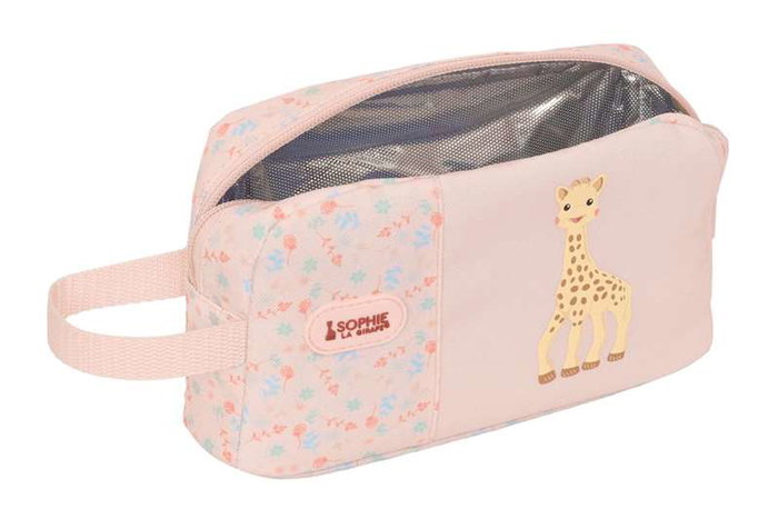 Safta Portadesayunos thermos 2-en-1 à remplir et remplissage d'eau Sophie la Girafe Joy, 21.5 x 12 x 6.5 cm