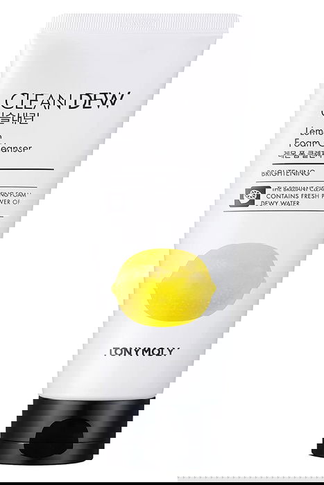 TonyMoly Mousse Nettoyante Clean Dew Citron - Éclaircissante 180 ml - Pour Femmes TonyMoly Mousse Nettoyante Clean Dew Citron - Éclaircissante 180 ml - Pour Femmes