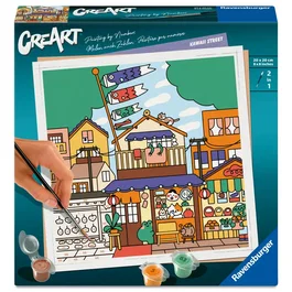 Ravensburger Peinture par numéros Kawaii Street / Ninwante Illustrator