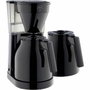 Melitta Easy Therm II - Cafetière filtre avec deux verseuses - Noir