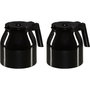 Melitta Easy Therm II - Cafetière filtre avec deux verseuses - Noir