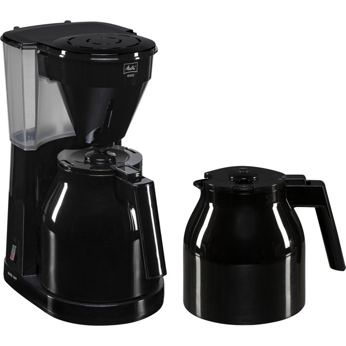 Melitta Easy Therm II - Cafetière filtre avec deux verseuses - Noir Melitta Easy Therm II - Cafetière filtre avec deux verseuses - Noir