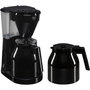 Melitta Easy Therm II - Cafetière filtre avec deux verseuses - Noir