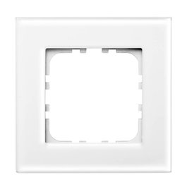 GSC Evolution Embellecedor simple de cristal Iota Blanco