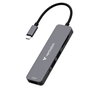 Verbatim USB-C Essentials Multi-Port Hub 6 Port/card read. 32156 Gris