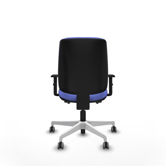 PIQUERAS Y CRESPO Chaise Alares Synchrone/Traslack Tissu Bleu clair