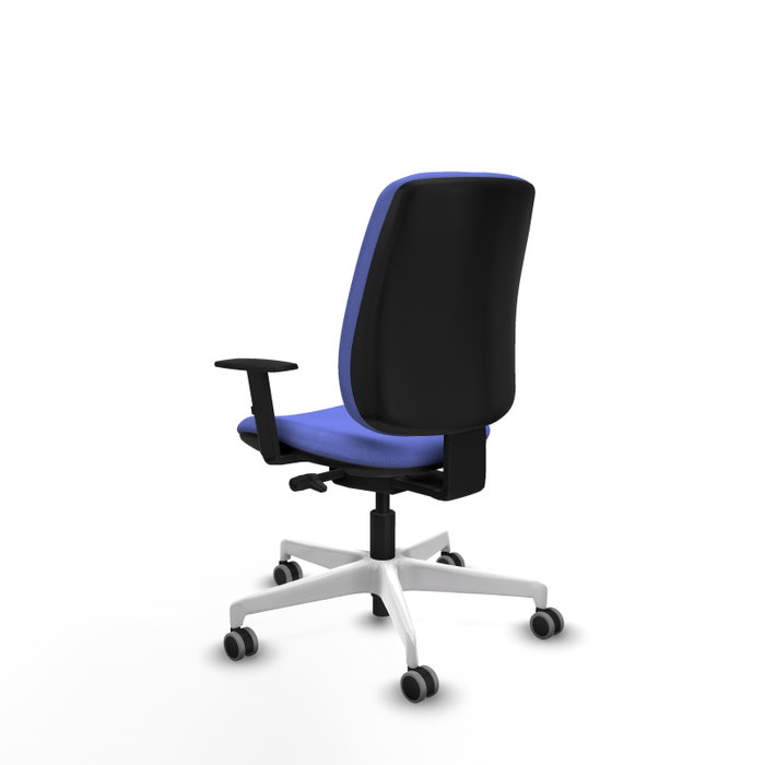PIQUERAS Y CRESPO Chaise Alares Synchrone/Traslack Tissu Bleu clair