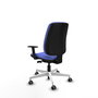 PIQUERAS Y CRESPO Chaise Alares Synchrone/Traslack Tissu Bleu clair