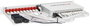 Fortinet RM-FR-T10 - Rack 1U pour pare-feu FortiGate 60E, 60E-POE, 60E-DSL, 61E, 60F, 61F - 11 ports RJ-45 avant