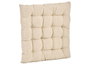 GIFTDECOR Coussin de chaise lisse Crema