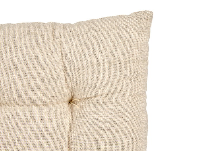 GIFTDECOR Coussin de chaise lisse Crema
