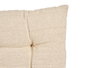GIFTDECOR Coussin de chaise lisse Crema
