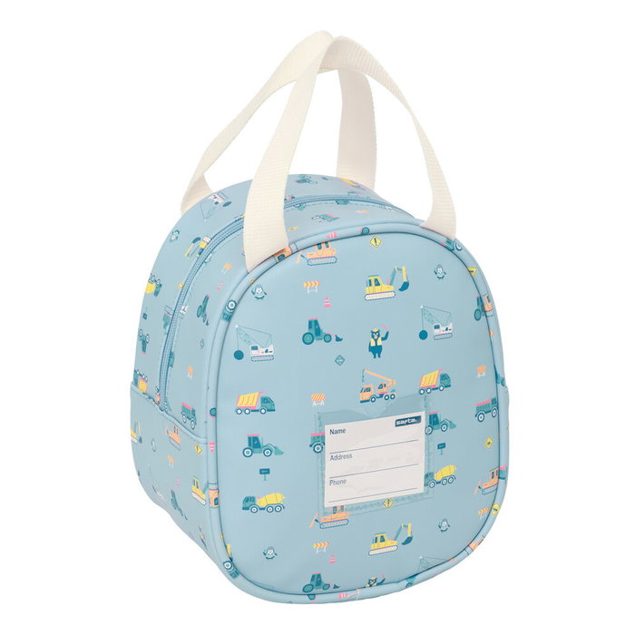 Sac glacière goûter Safta Gruas Bleu Sac glacière goûter Safta Gruas Bleu