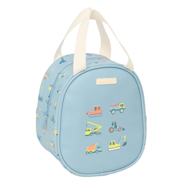 Sac glacière goûter Safta Gruas Bleu Sac glacière goûter Safta Gruas Bleu