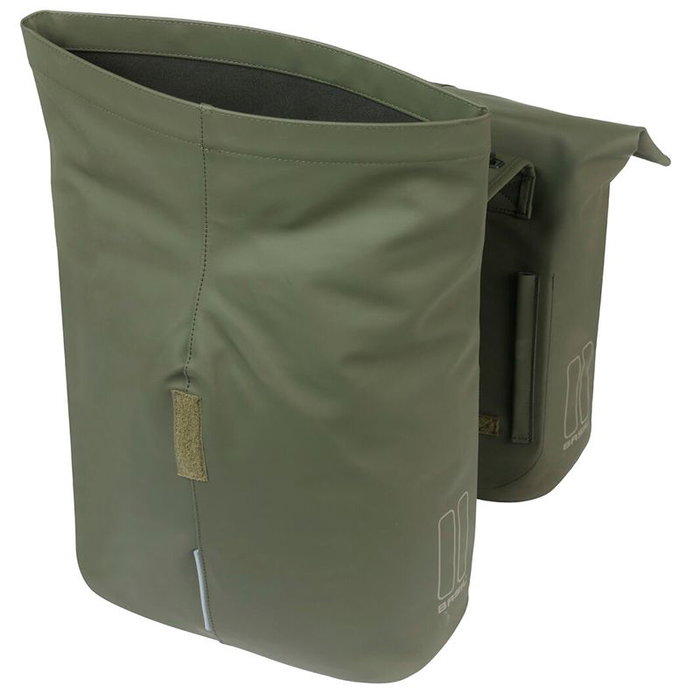 Basil City Mik 2.0 Sacoches Doubles 32 L Vert Musgo
