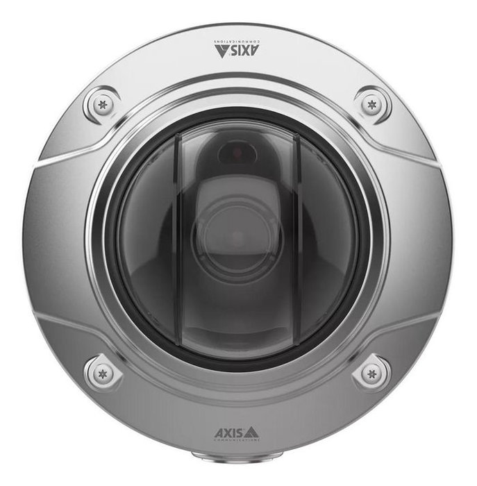 Axis Q3538-SLVE - Caméra dôme de surveillance réseau 4K pour environnement marin avec deep learning, résistance aux chocs et cybersécurité intégrée