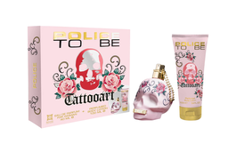 Police Coffret Parfum Pour Femme To Be Tattooart - Eau de Parfum 40 ml + Lotion pour le Corps 100 ml