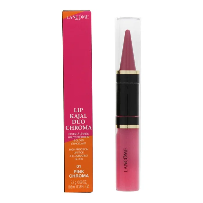 Lancôme Lip Kajal Duo Chroma - Rouge à lèvres crème & gloss - 01 Chroma Rose Lancôme Lip Kajal Duo Chroma - Rouge à lèvres crème & gloss - 01 Chroma Rose