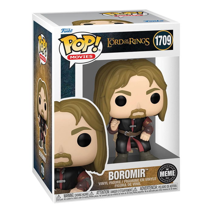 Funko POP! Le Seigneur des Anneaux Boromir (Meme) figurine vinyle de 9 cm Funko POP! Le Seigneur des Anneaux Boromir (Meme) figurine vinyle de 9 cm
