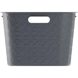 Curver Softex Corbeille à Linge 45 Litres Gris