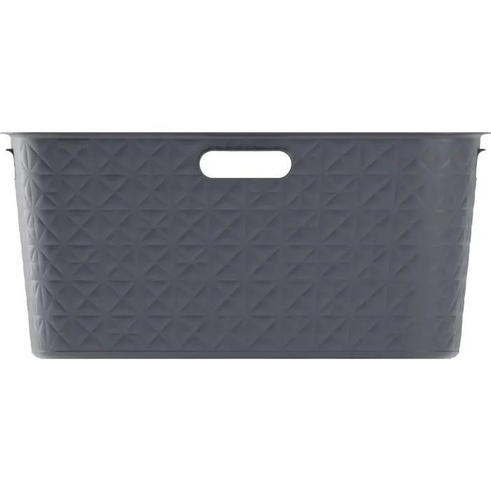 Curver Softex Corbeille à Linge 45 Litres Gris