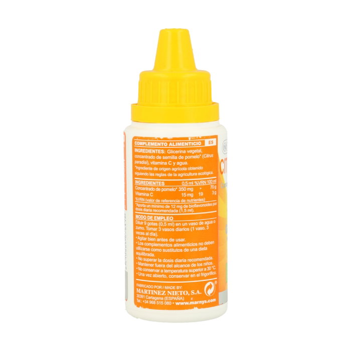 MARNYS Citrubiomax Extrait de Pamplemousse BIO 65ml