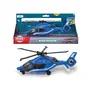 Dickie - Hélicoptère Gendarmerie Airbus H160 - Jouet véhicule à l'échelle 1/24 (23cm) avec roues libres et rotors rétro friction - Bleu - Pour enfant dès 3 ans