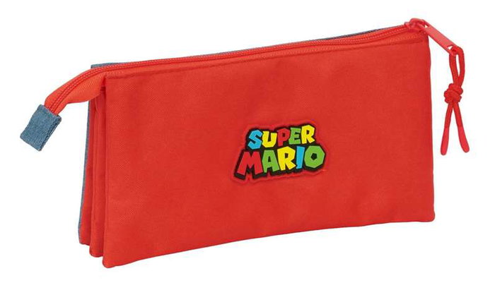 Safta Portatodo triple - Boîte à tout triple, 22 cm x 12 cm x 3 cm, pour enfants à partir de 36 mois
