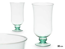 GIFTDECOR Coupe en verre recyclé transparente, lot de 6 pièces, 15x29cm