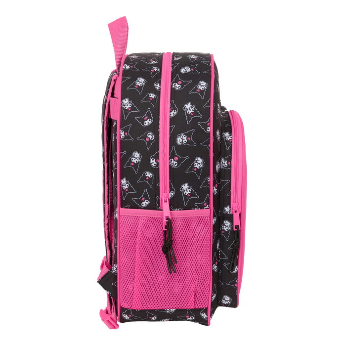 Cartable Kuromi Noir Fuchsia 33 x 42 x 14 cm Cartable Kuromi Noir Fuchsia 33 x 42 x 14 cm