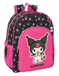 Safta Mochila Adapt Carro Kuromi - Sac à dos de voyage 33x42x14 cm - À partir de 3 ans