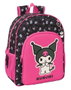 Safta Mochila Adapt Carro Kuromi - Sac à dos de voyage 33x42x14 cm - À partir de 3 ans