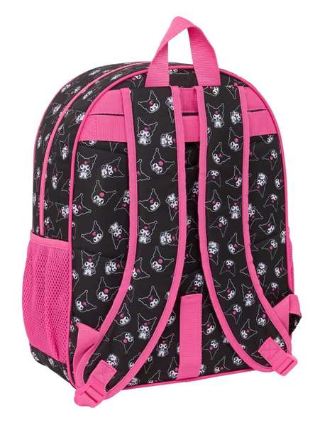 Safta Mochila Adapt Carro Kuromi - Sac à dos de voyage 33x42x14 cm - À partir de 3 ans