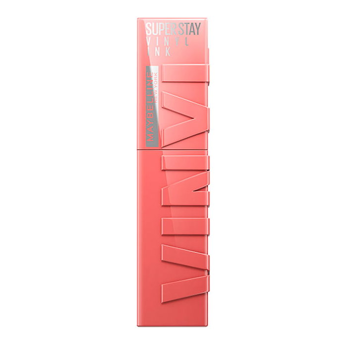 Maybelline Superstay Vinyl Ink Rouge à Lèvres Liquide #100-Charmed 4,2 ml Effet Vinyle Longue Tenue 16H